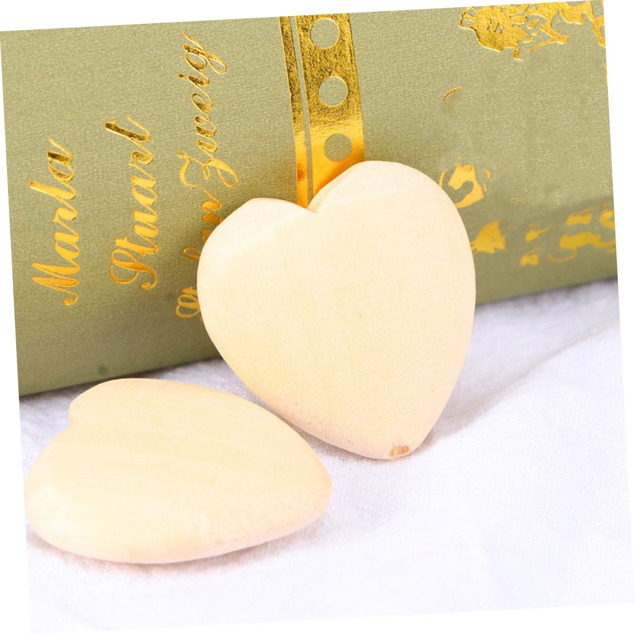 ibasenice 150 Stk Log Farbe Pfirsichherz Girlandenperlen Selber Machen Liebe Abstandsperlen Unfertige Valentinsperlen Holzherzen Zum Basteln Herz-anhänger Schmücken Charme Kind Hölzern