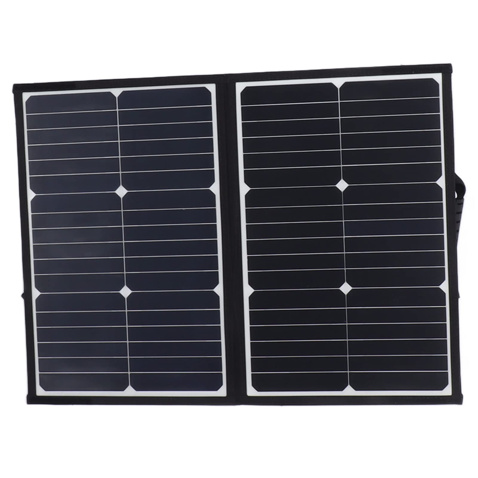 Aramox Ładowarka do Paneli Słonecznych Składany Panel ładowania Słonecznego 40 W 18 V PET Lekka, Przenośna Konstrukcja na Kemping Jazda na Rowerze Piesze Wycieczki Ładowanie Telefonu Zewnątrz