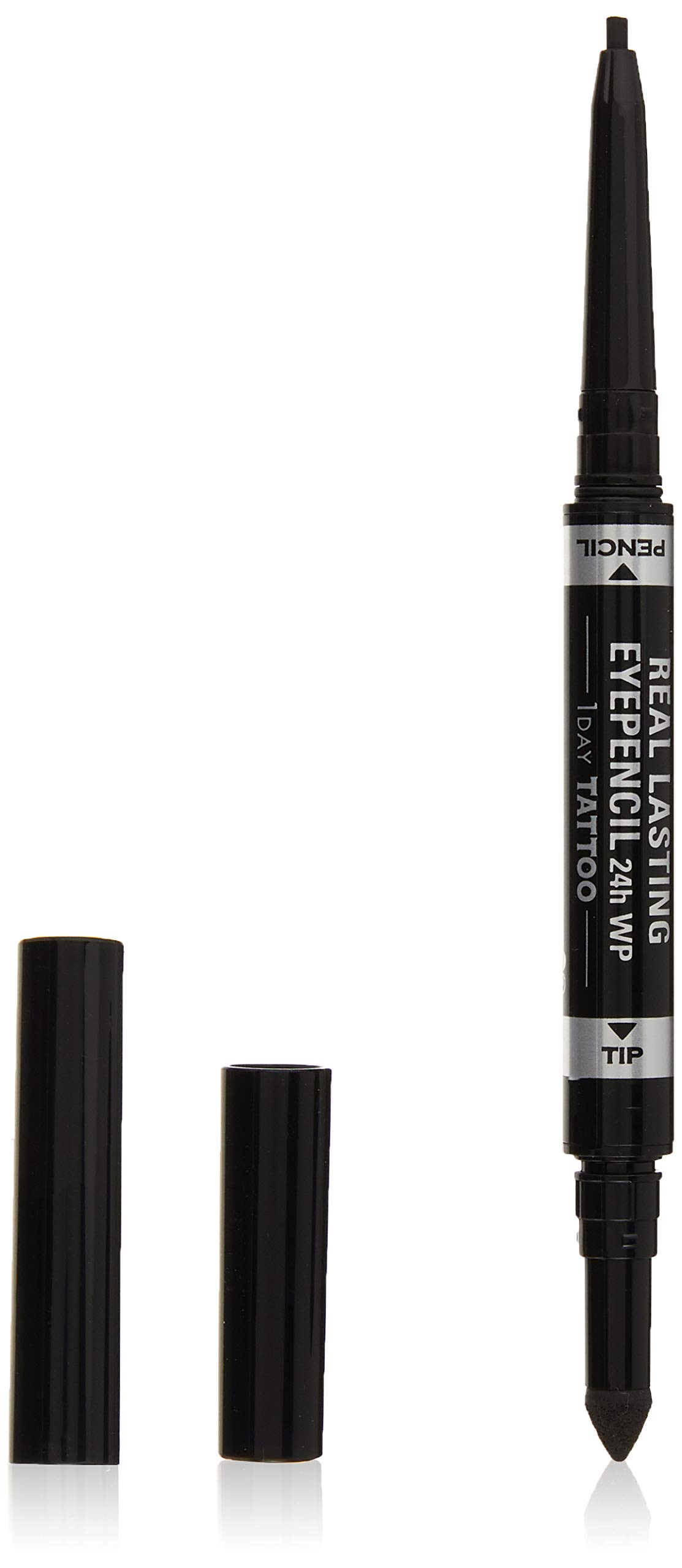 K Palette Real Lasting Eye Pencil 24h super black