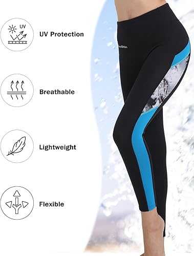 Miniatura 3 de Seaskin Pantalones de neopreno para mujer, frescos, de 0.079 in, para buceo, natación, deportes acuáticos