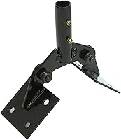 Vista 2 de Trademark Innovations Soporte de techo ajustable de hierro para veleta de jardín con herrajes