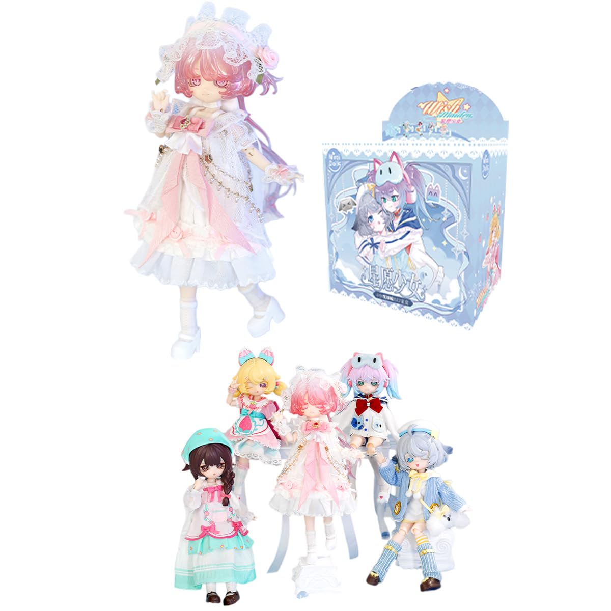Amazon.co.jp: HiPlay MIRAIDOLLS 1/8 BJD 星願少女冒険シリーズ