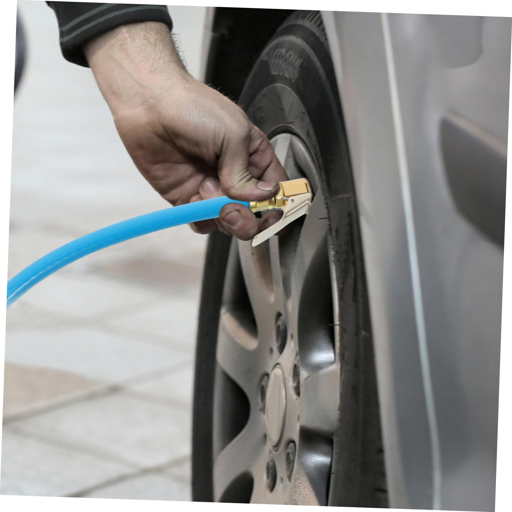 Manomètre Pression Pneu Numérique avec Écran LCD Précis et Contrôle Facile Pression des Pneus pour Voiture et