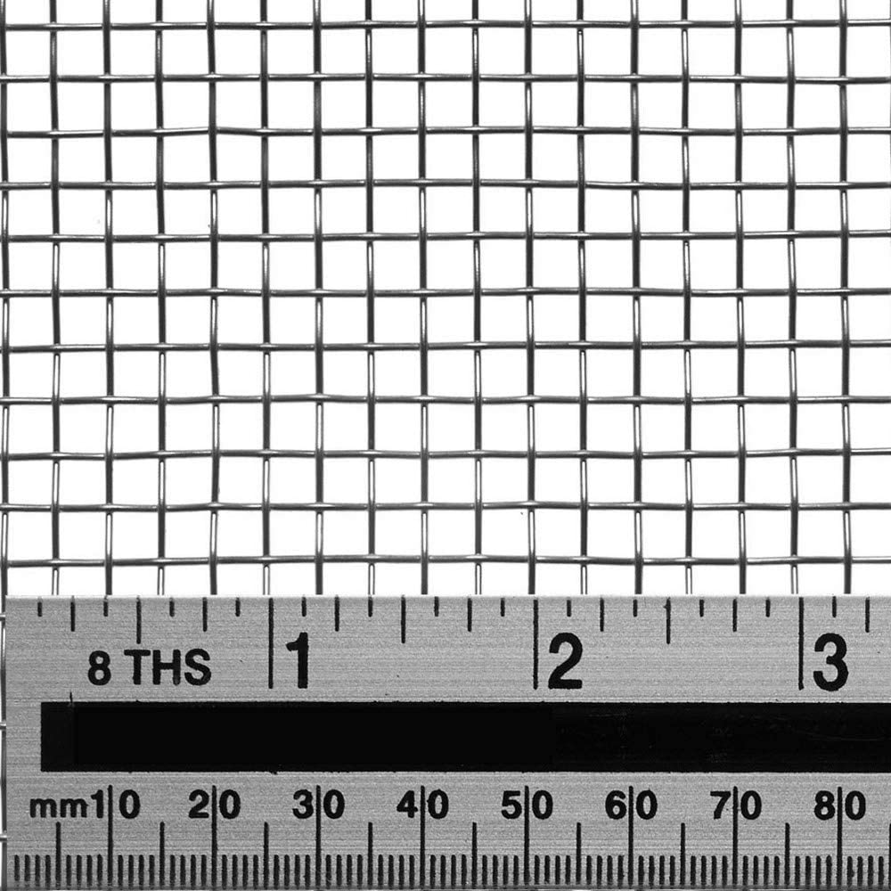 Woven Wire 5 Mesh 30X60cm Size 4.5mm Hole 0.7mm Wire Stainless Steel 304L