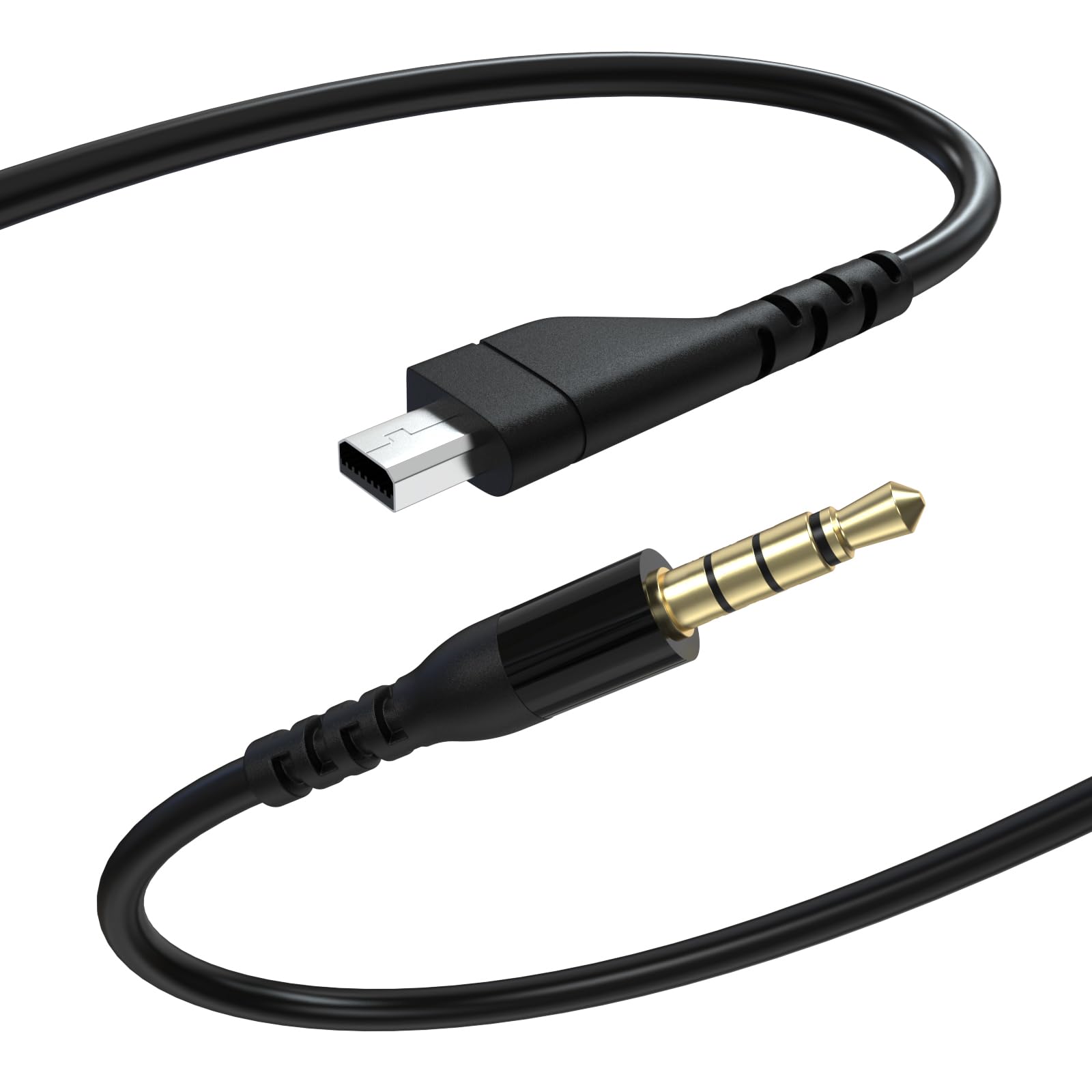 Puiixur Replacement Arctis Headset Cord, Arctis 5 Audio Cable Cord Compatible with SteelSeries Arctis 3, Arctis Prime, Arctis 5, Arctis 7, Arctis Pro Gaming Headset, 5FT/1.5m