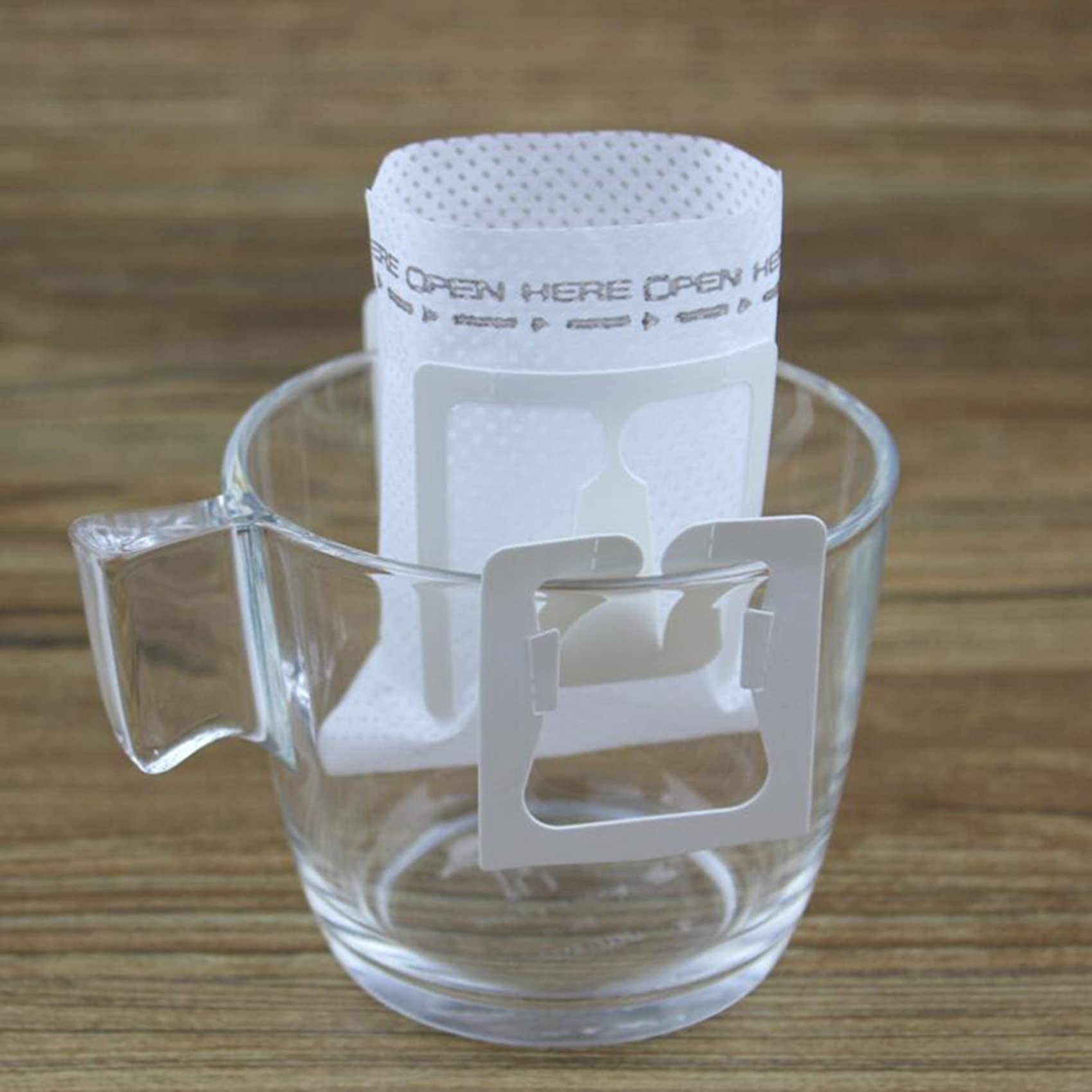 1000 Stück Tropfkaffeefilterbeutel, tragbar, hängender Ohr-Stil, Kaffeefilter, Papier, Zuhause, Büro, Reisen, Kaffee und Tee