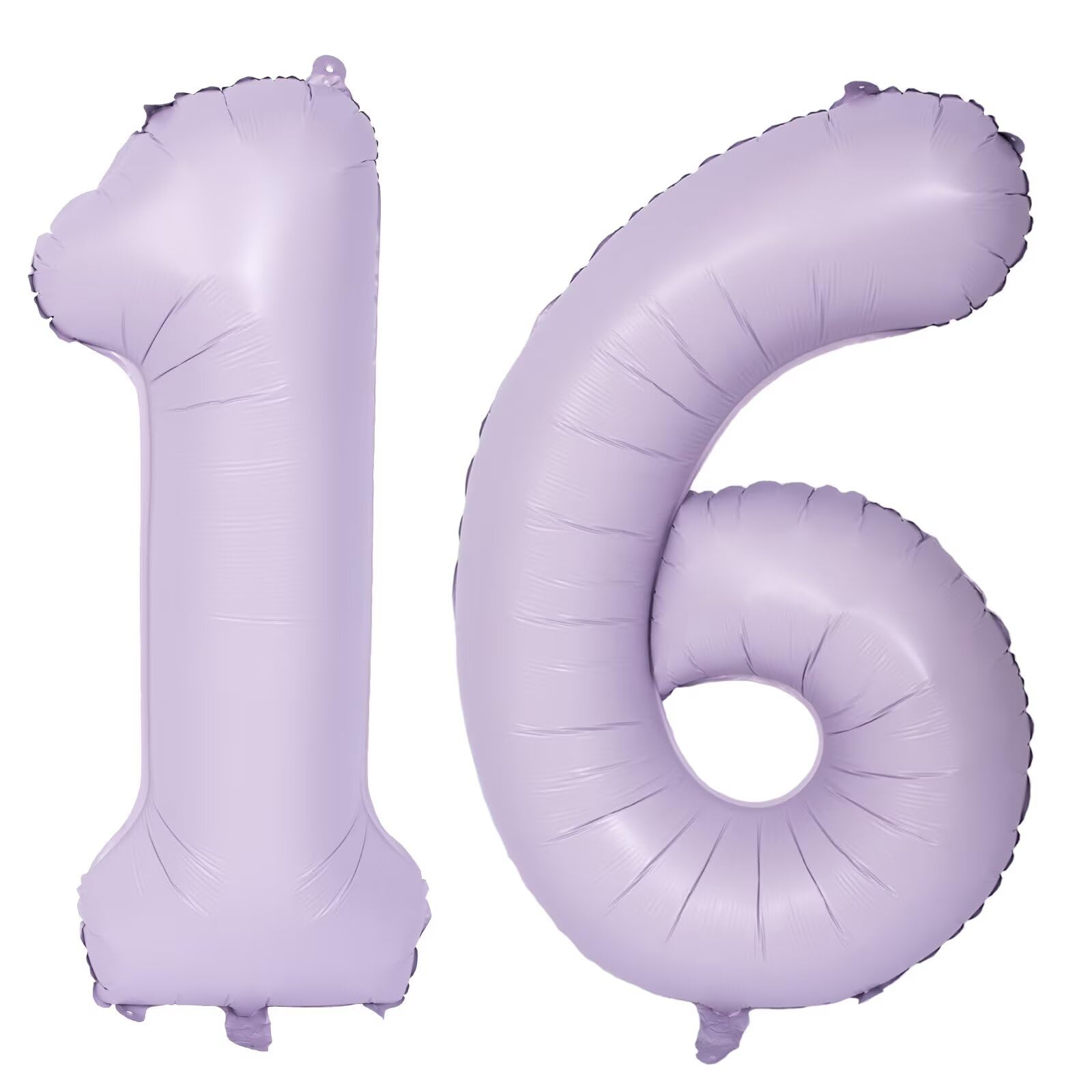 Purple Number 16 Balloons 40 Inch Large Aluminum Foil Party Balloons