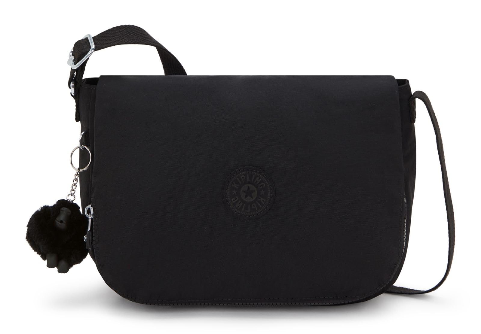Kipling EARTHBEAT M Medium Crossbody Bags, Black Noir (Black)