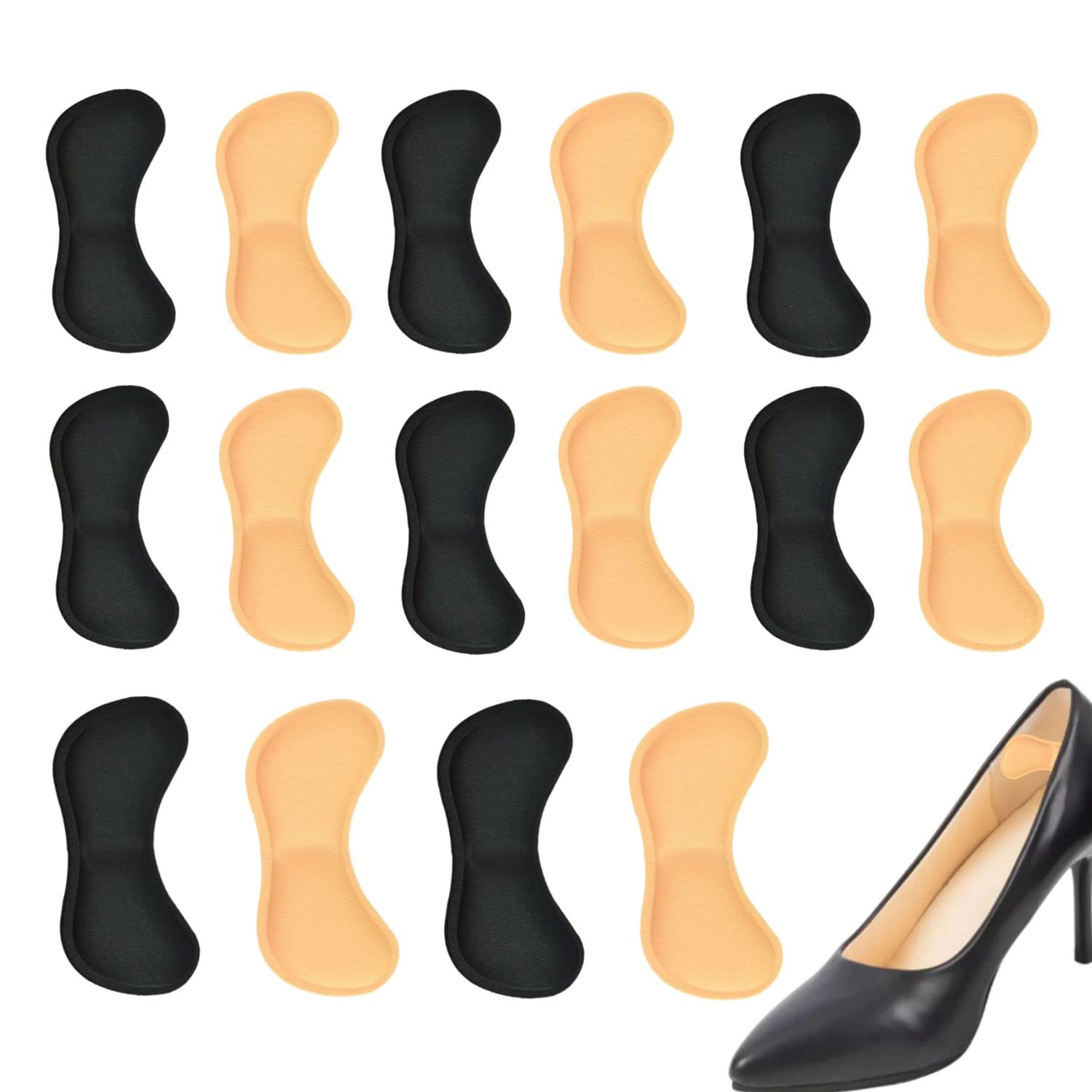 8 Paires Coussins De Talon Auto-Adhésifs - Soulagement Friction Et Confort Dans Chaussures