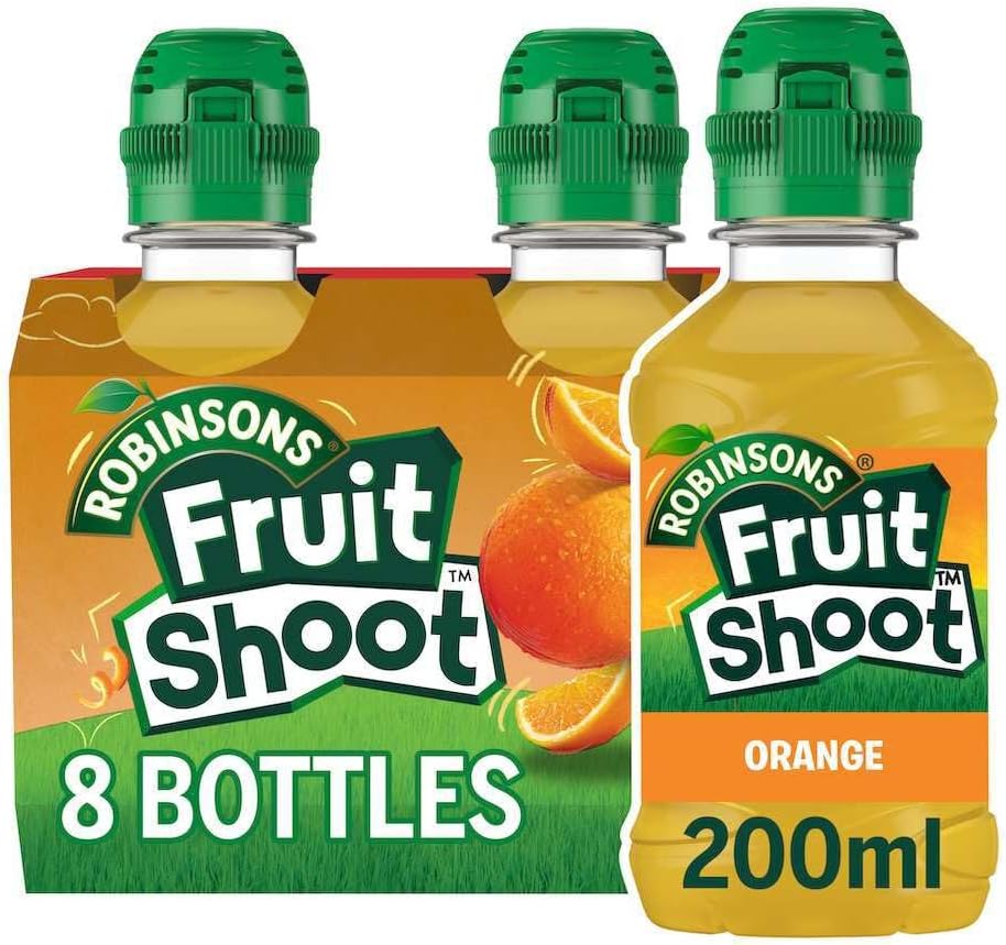 Fruit Shoot Fruit Juice Orange, 8x200ml