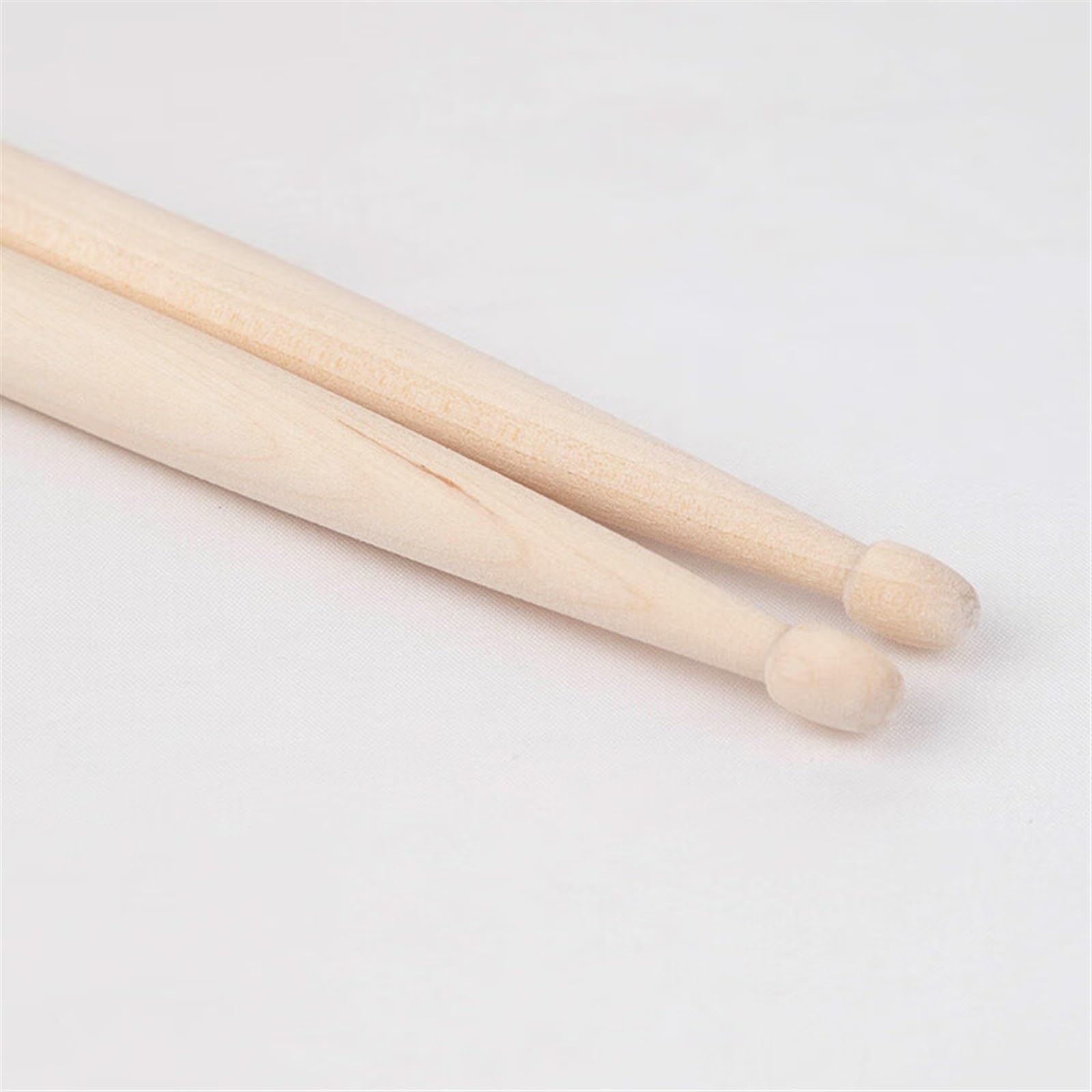 Baquetas para Principiantes Juego De Batería, Baqueta De Madera 5A, Baqueta De Práctica Para Principiantes Y Adultos Con Mango Antideslizante