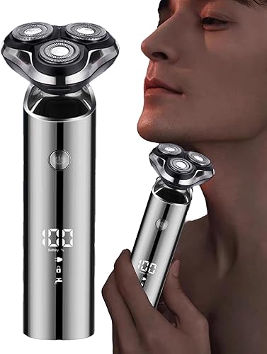 Miniatura 4 de Portable Electric Shaver, Pocket Size Mini Electric Razor, Washable Electric Trimmer, Electric Shaver with LED Display Screen, USB Rechargeable