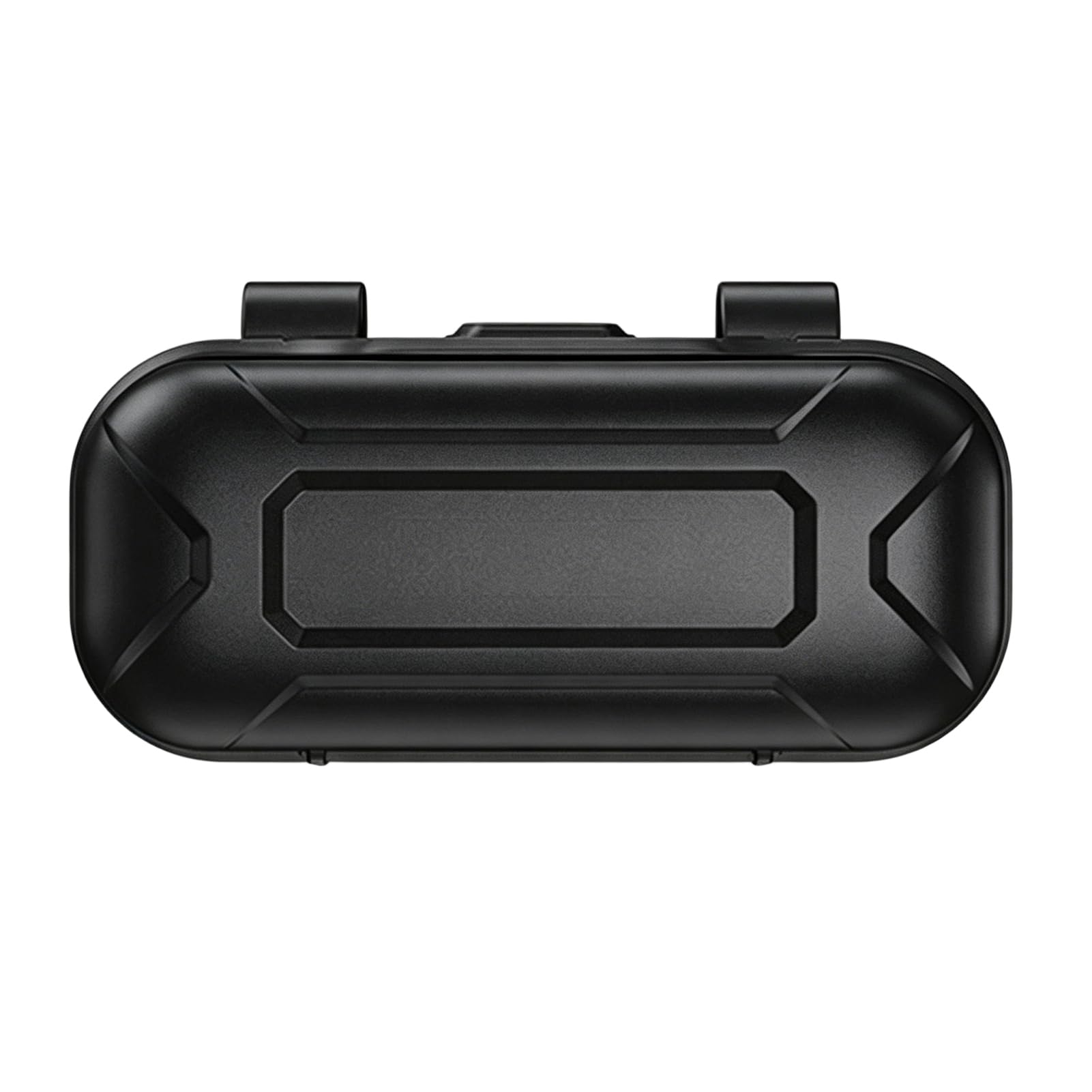 matumou Car Visor Clip-On Storage Box Visor Eyewear Case with Push-Open Cover Scratch-Proof Sunglasses Holder for Car Interior
