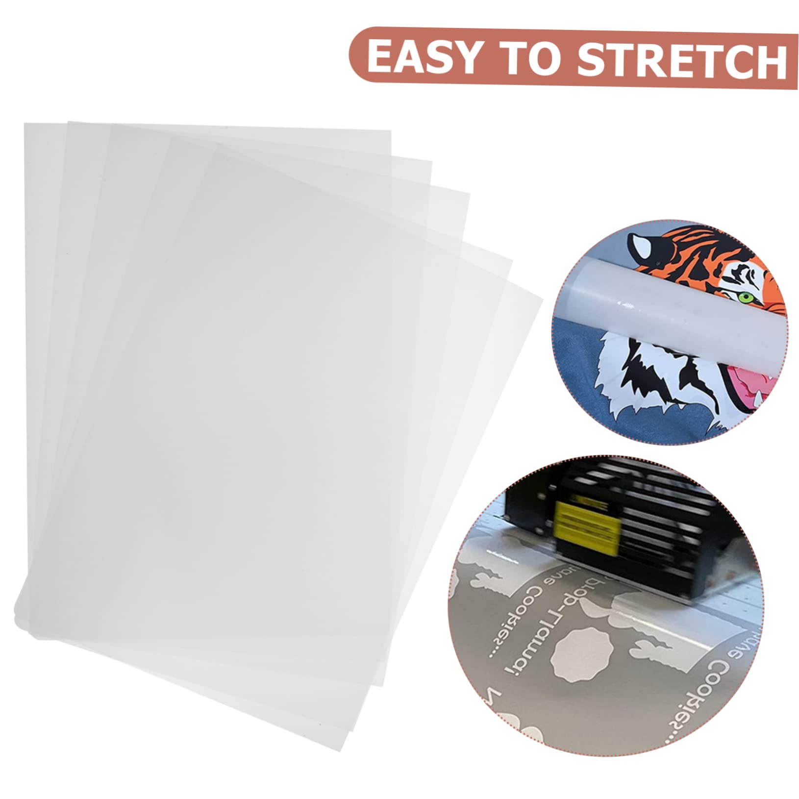 ARTIBETTER Heat Transfer Engraving Film 20pcs A4 Size Textile Film Easy Transfer Printing for