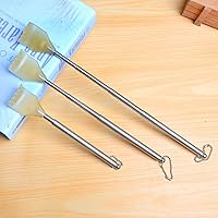 Vista 6 de Rascador de metal manual extensible retráctil para la espalda, 2 piezas