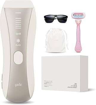 Amazon | Yete（エイティー）脱毛器 IPL光脱毛器 サファイア冷却 SHR