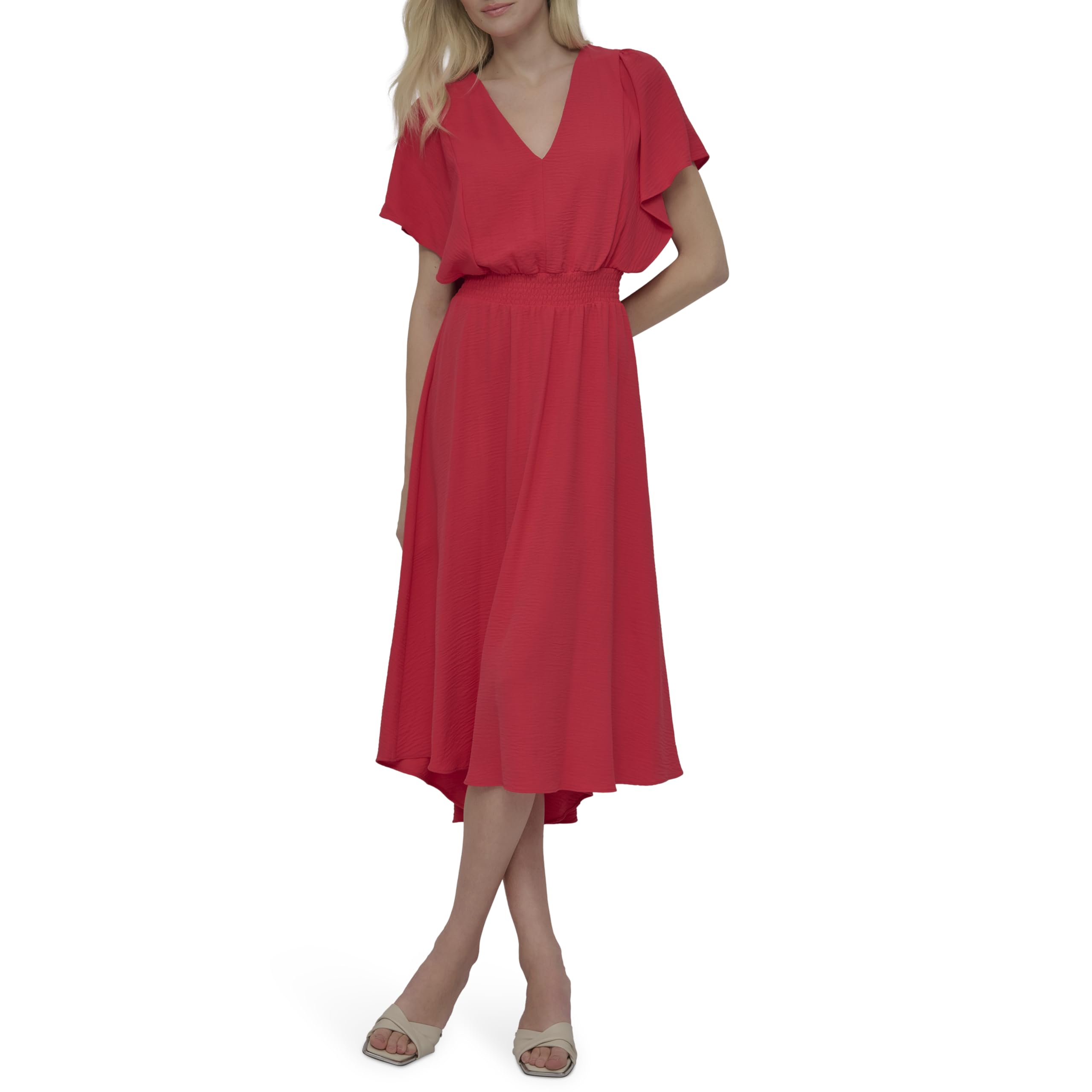 DKNY Women's Dress, Watermelon, 16