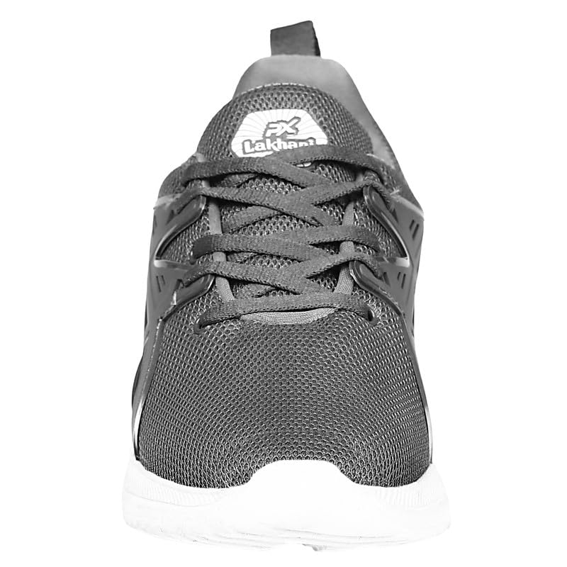 Image of Lakhani Aayushman Men's Sports Shoes with Supreme Comfort Cushioned Insole | Running Walking, Gym Training Jogging Athletics| Comfortable & Stylish| Casual & Lightweight | Lace-Up Shoes Gent's Boy's