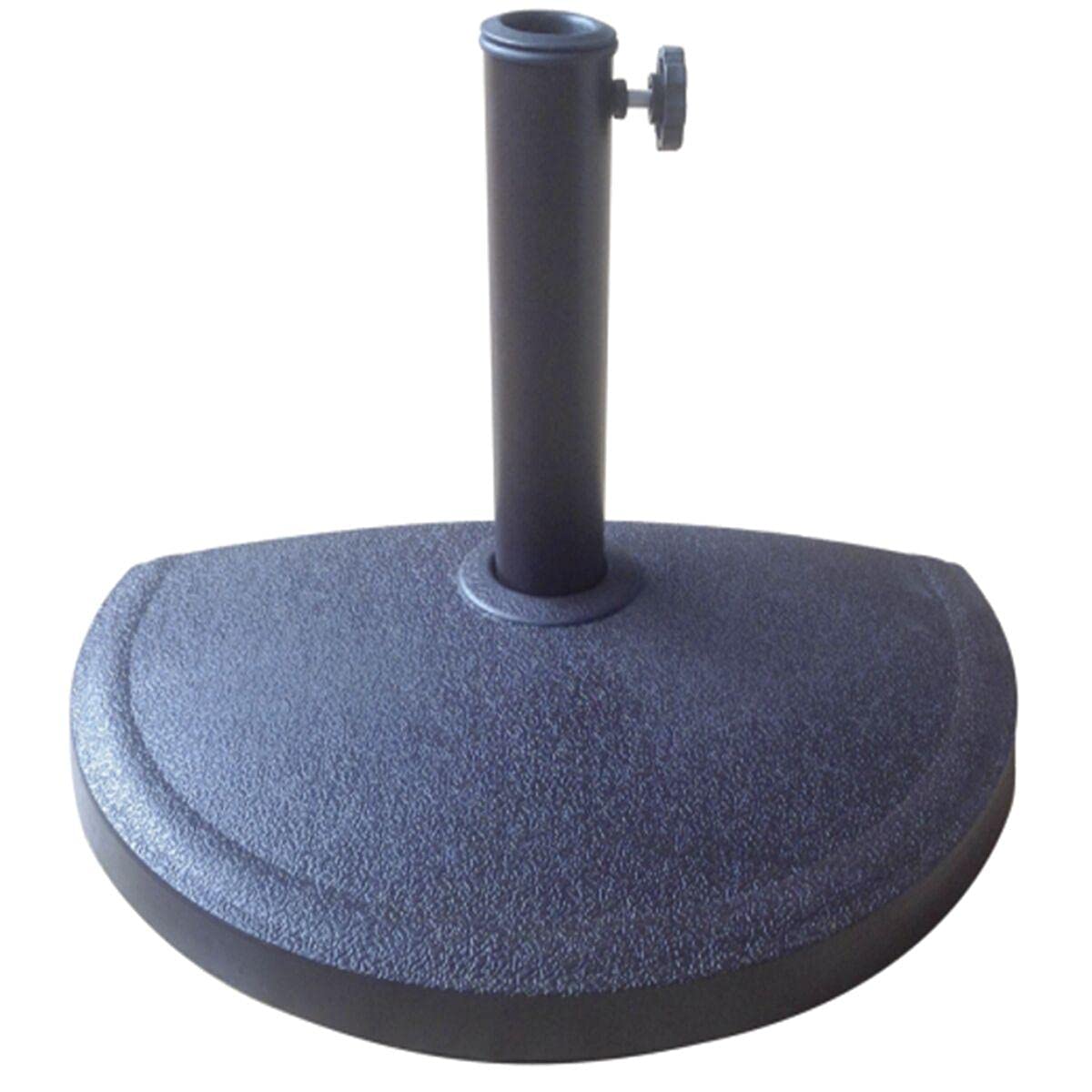 Charles Bentley Concrete Parasol Half Base For Half Canopy UmbrellaDark Grey from B&Q