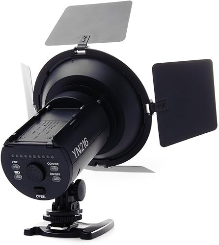 Miniatura 4 de Yongnuo YN216 YN-216 Luz de video LED 5600K + fuente de alimentación del adaptador de CA de 12V 2A