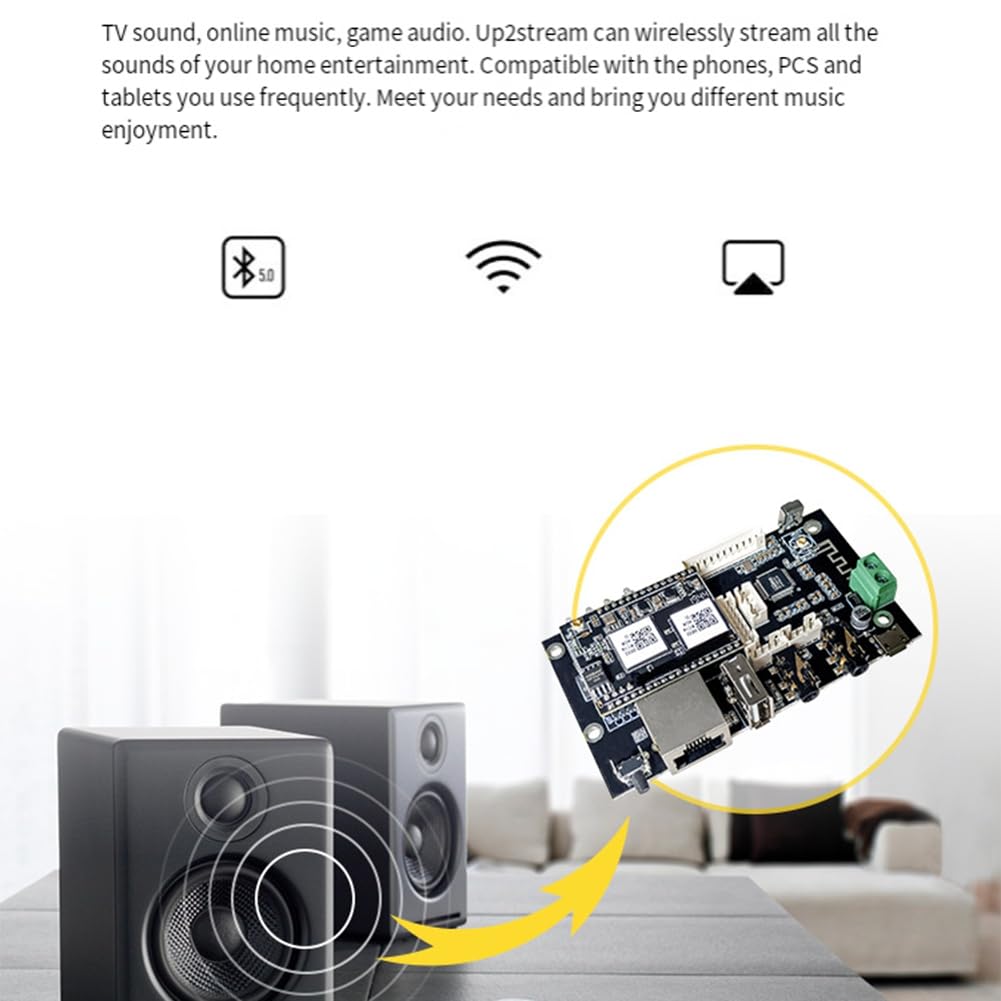 Up2Stream Pro V3 Bezprzewodowa płyta odbiornika audio Bluetooth Audio Recei bezprzewodowy moduł muzyczny stereo Multiroom DIY WIFI płyta audio