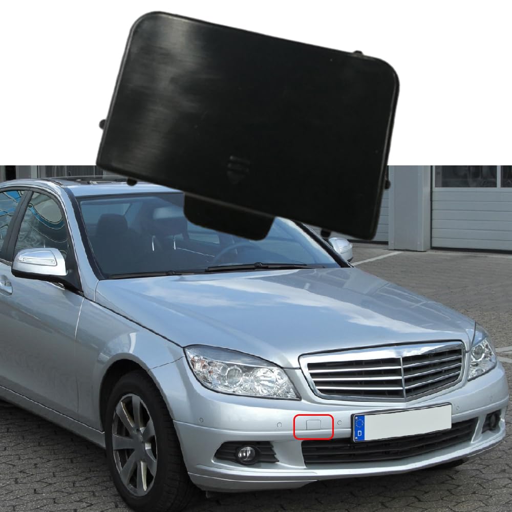 Genuine Mercedes Front Bumper Tow Hook Cover – C Class W204 AMG 2008-2011 Primed