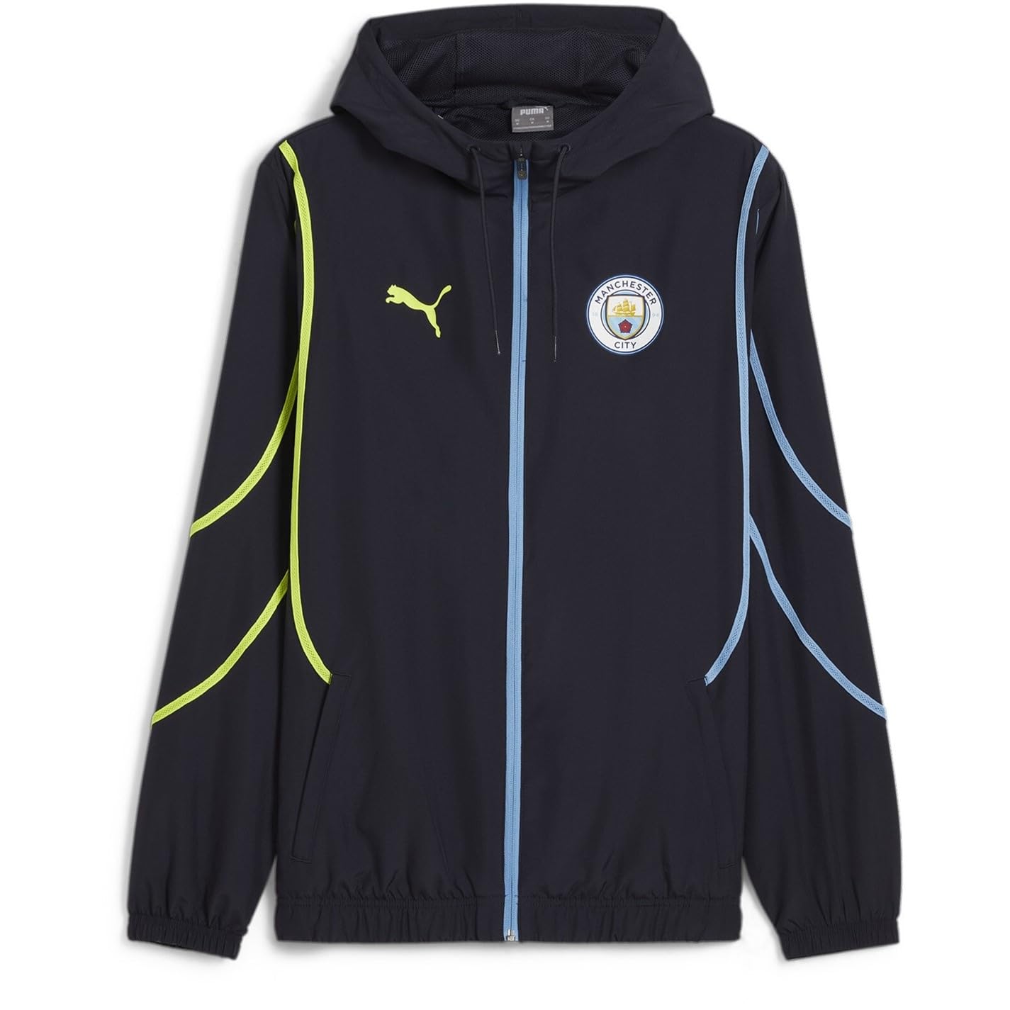 PUMA Giacca da uomo in tessuto pre-partita Manchester City 2024 2025