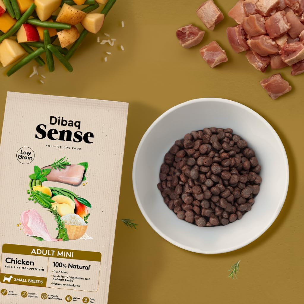 Dibaq Sense Low Grain Poulet Adulte Petite Race, 2 kg