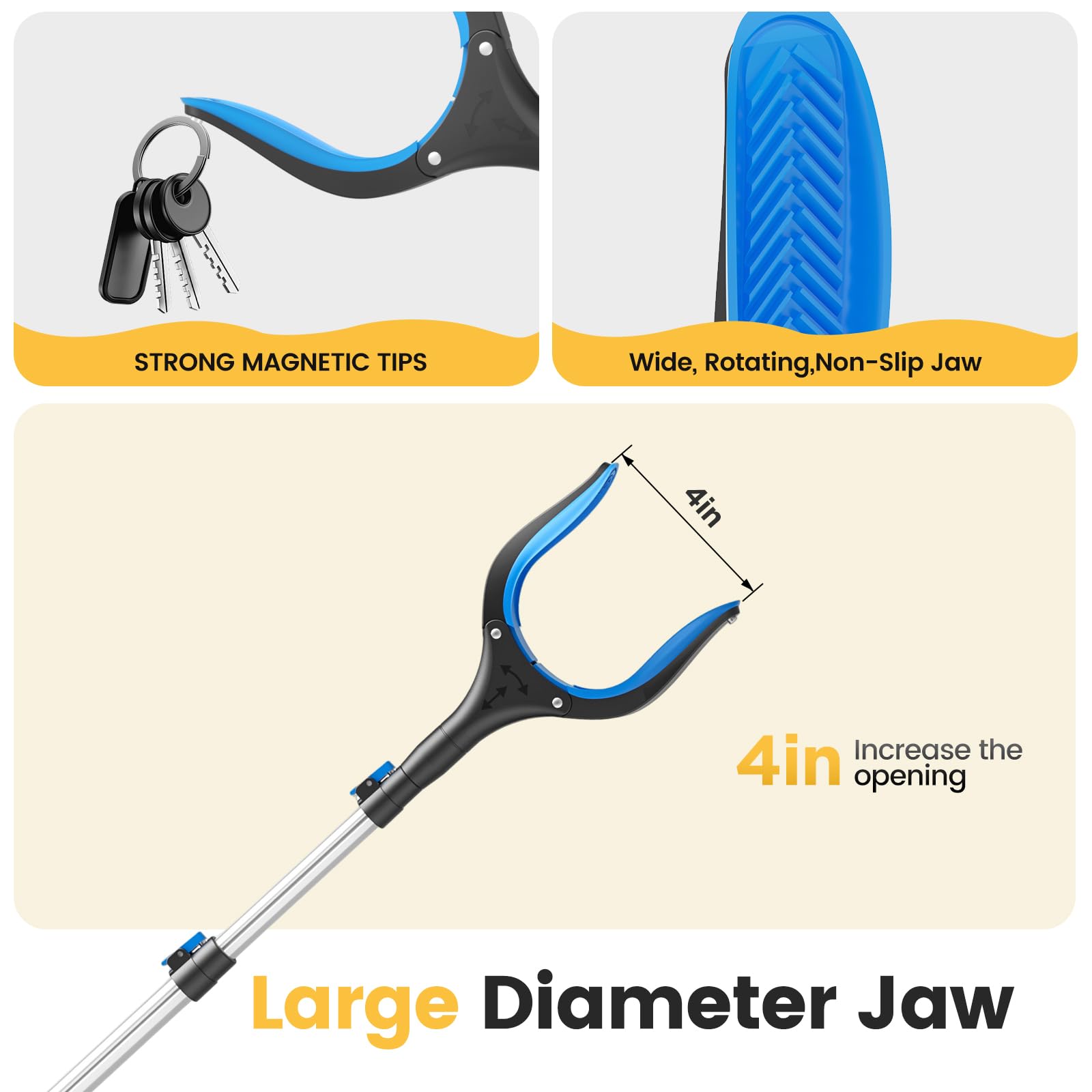 Telescopic Grabber Tool - Reach Anything! -4