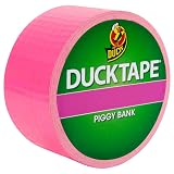 Duck Brand DUC1265016RL Duck Tape, 1.88 in. x 15 Yards, Neon Pink – view 1