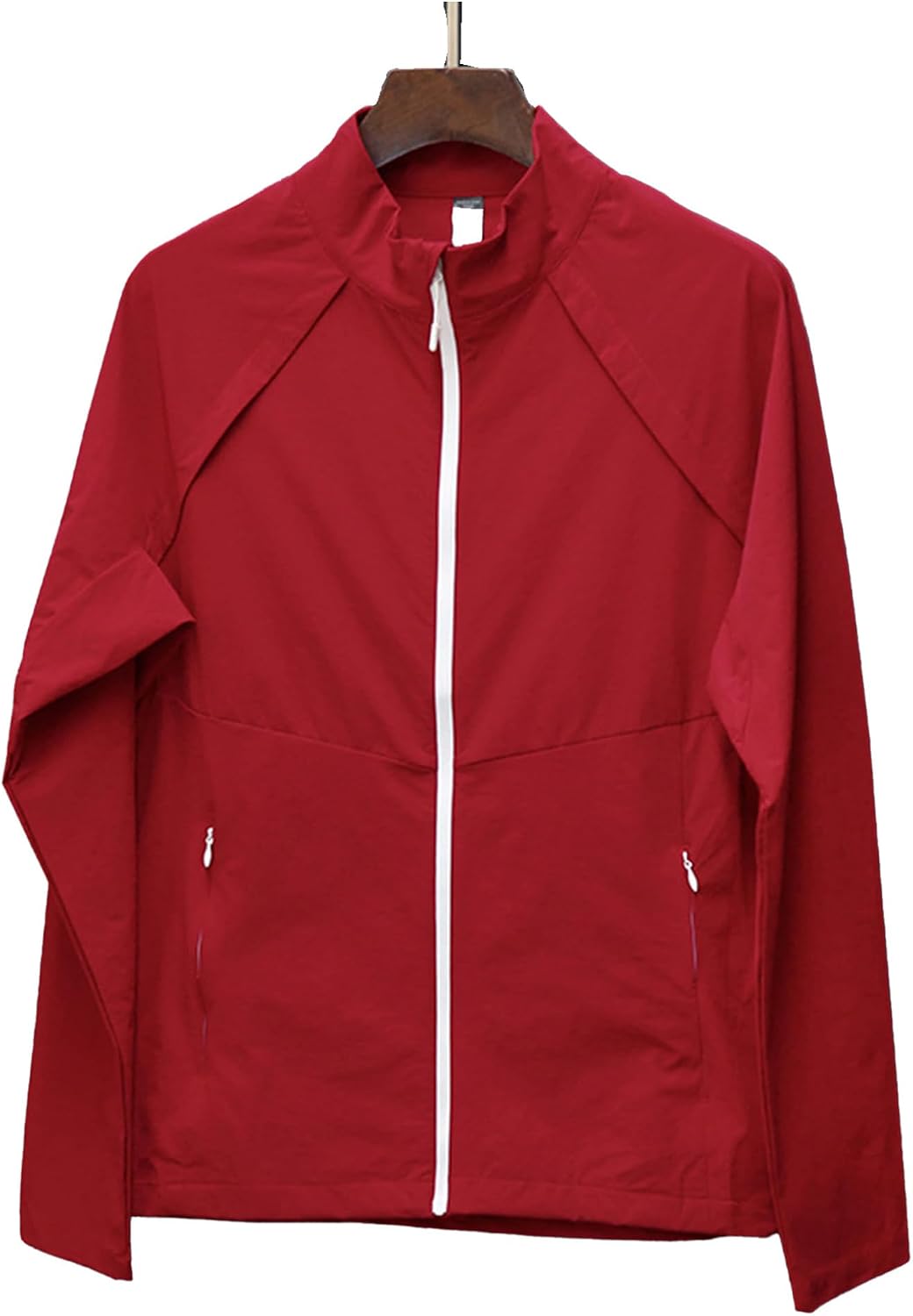 Hularka Quick‑windshed Outer Shell, Breathable Stand‑collar Apparel for Golf Running Autumn Winter Outdoor Workout