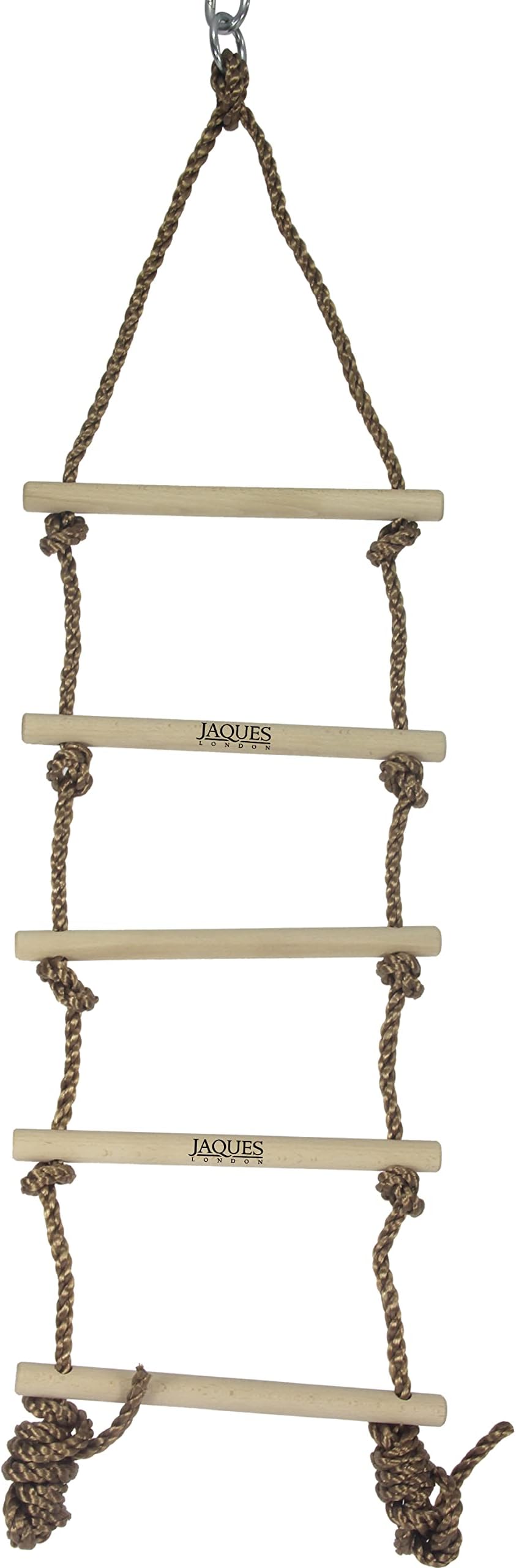 Jaques of London Rope Ladder | Kids Outdoor Play Equipment| Climbing Frame Accessories | Rope Ladders for Children Wooden Climbing Frame | Since 1795