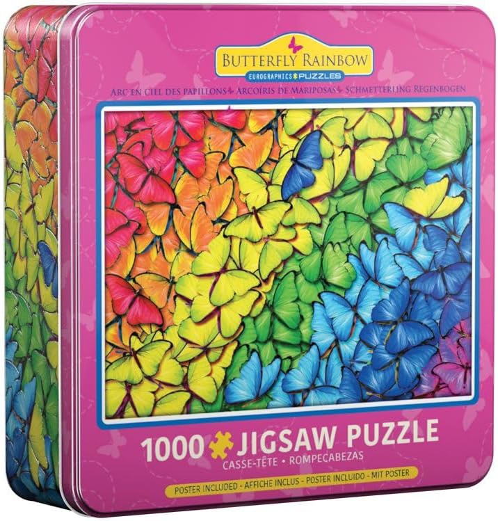 Eurographics Puzzle in Tin: Cookie Party, 1000 Piece Puzzle for Adults