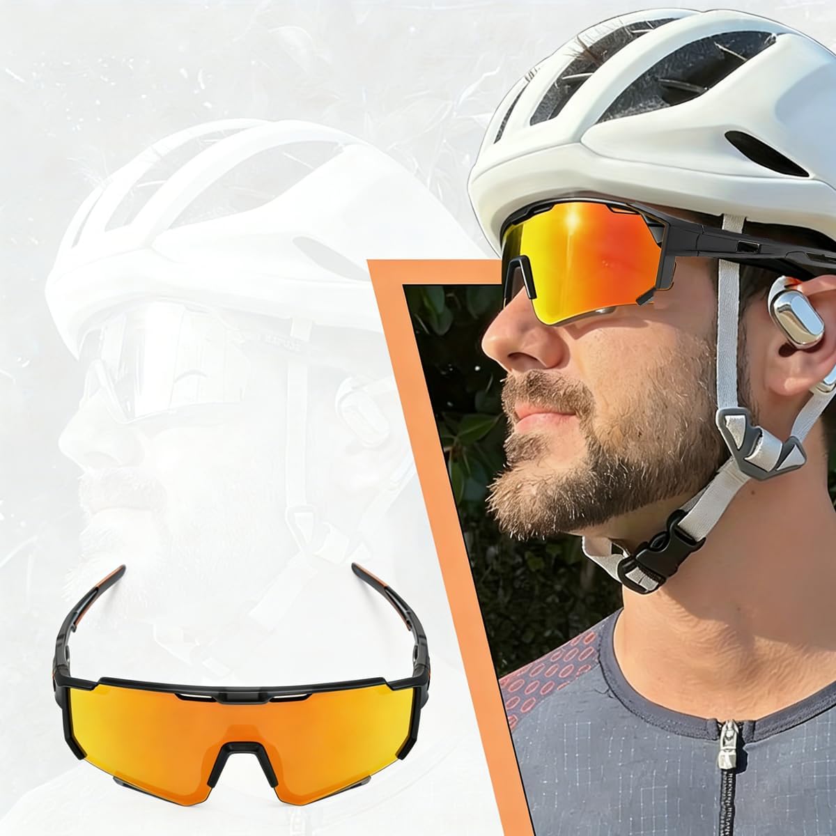 Stylish Outdoor Fishing Eyewear for Both Men And Women, Suitable for Mountain Biking, Cycling, And Various Outdoor Activities
