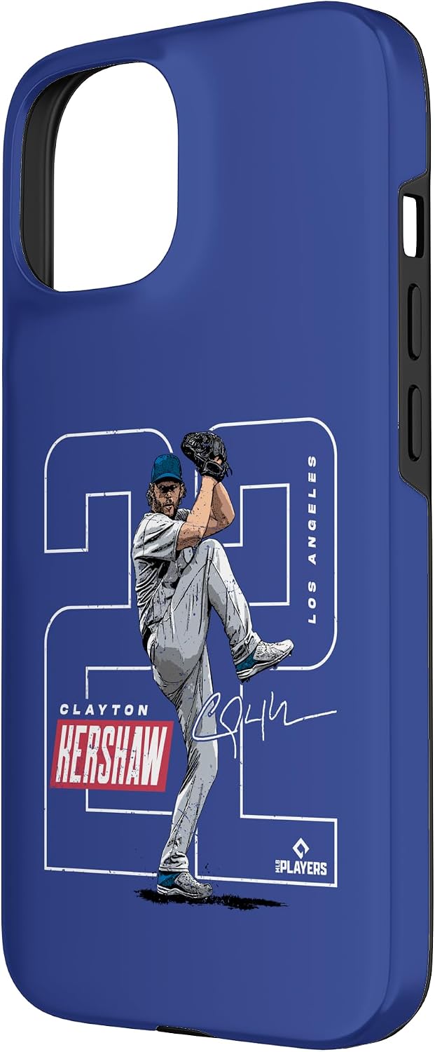 Clayton Kershaw | Los Angeles MLB Player League | MLBKER4040 Case for iPhone 15