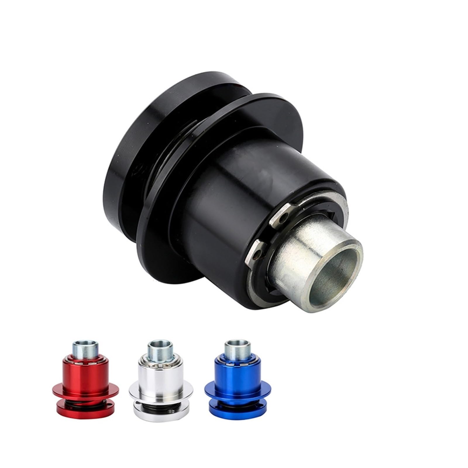 Mozzo Sgancio Rapido Volante Auto - Adattatore 3 Fori Universale Per Smontaggio Istantaneo