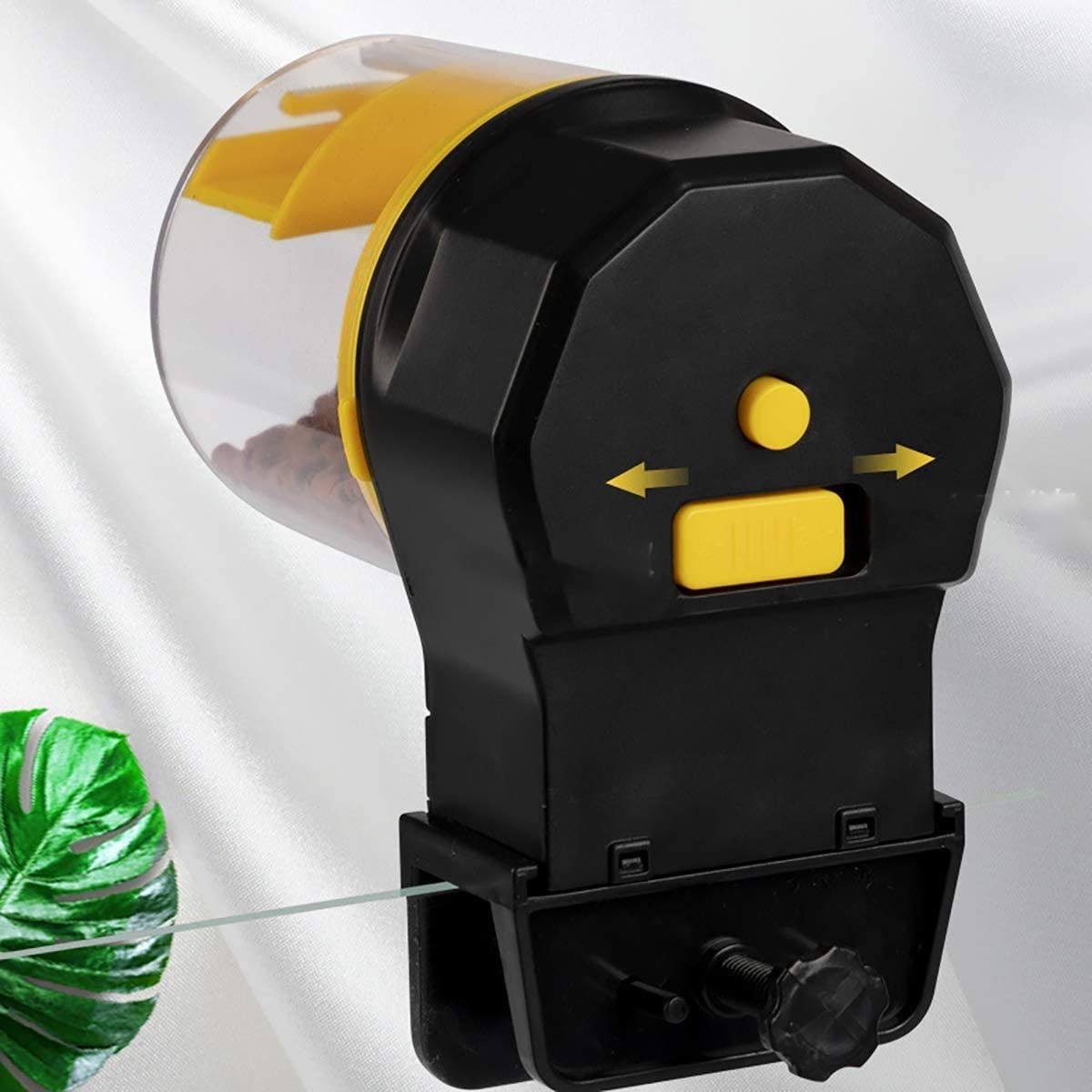 Automatico Femeder Fish Feeder A Protoia di umidità Assenser Alimenti per la batteria Intelligente Timer Auto Alimentatore per tartaruga Pond Aquarium e serbatoio di pesce Serbatoio alimento Dis