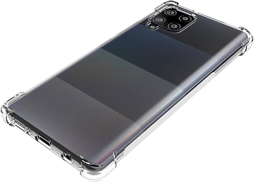 Miniatura 5 de Funda para Samsung Galaxy A42 5G Clear TPU Cuatro Esquinas Cubierta Protectora Transparente Suave Funda
