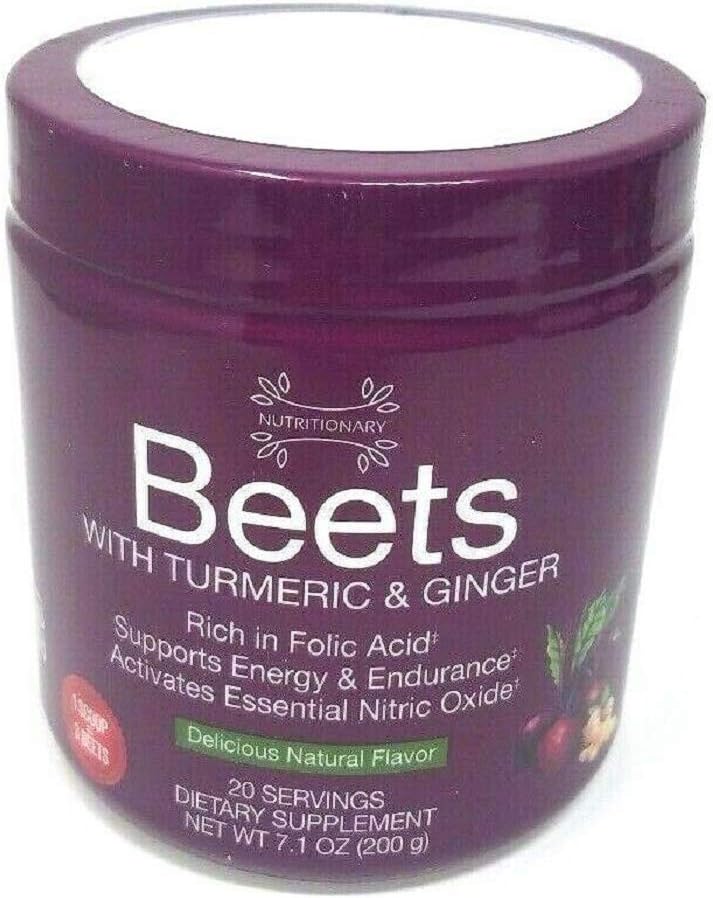 Nutritionary Beets with Turmeric and Ginger Powder Delicious Natural Flavor 200g