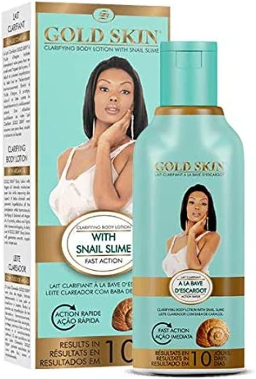 NA Gold Skin Clarifying Body Lotion with Snail slime (Hydroquinone Free) 250 ml. 8.45 fl.oz