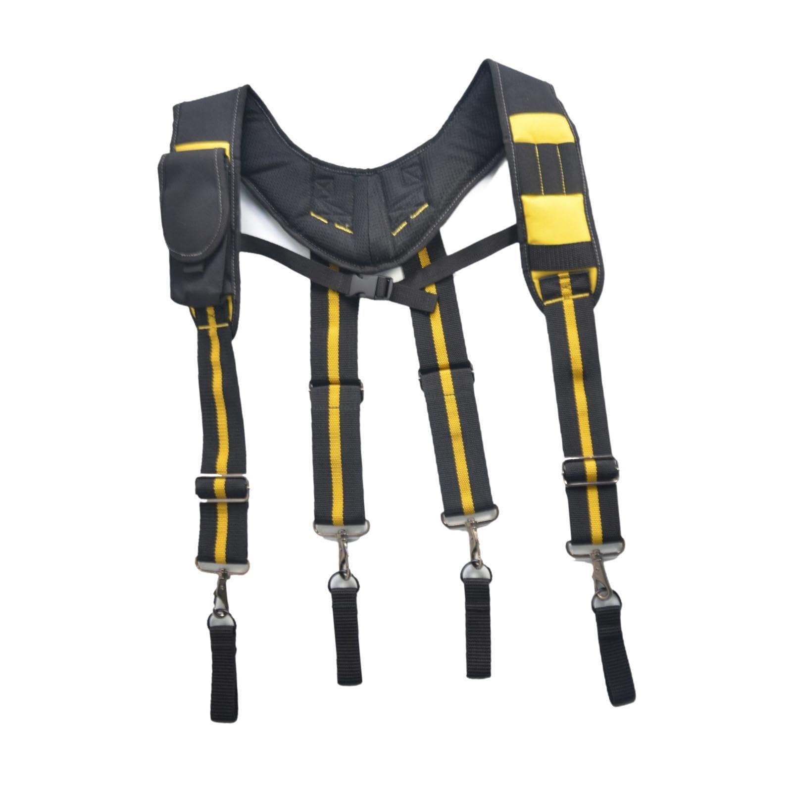 Bretelles pour Ceinture Porte-outils, Ceinture de Travail Confortable et Rembourrée, X Type