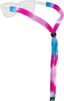 Chums Original Cotton Safety Eyewear Retaine-Unisex Keeper for Sunglasses-Adjustable Fit & Made in USA (Standard-End Size)