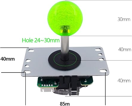 SJ@JX Arcade Game Controller USB Encoder 2 Player Gamepad Micro Switch Button 8 Way Joystick for Nintendo Switch PC PS3 Retropie Raspberry Pi