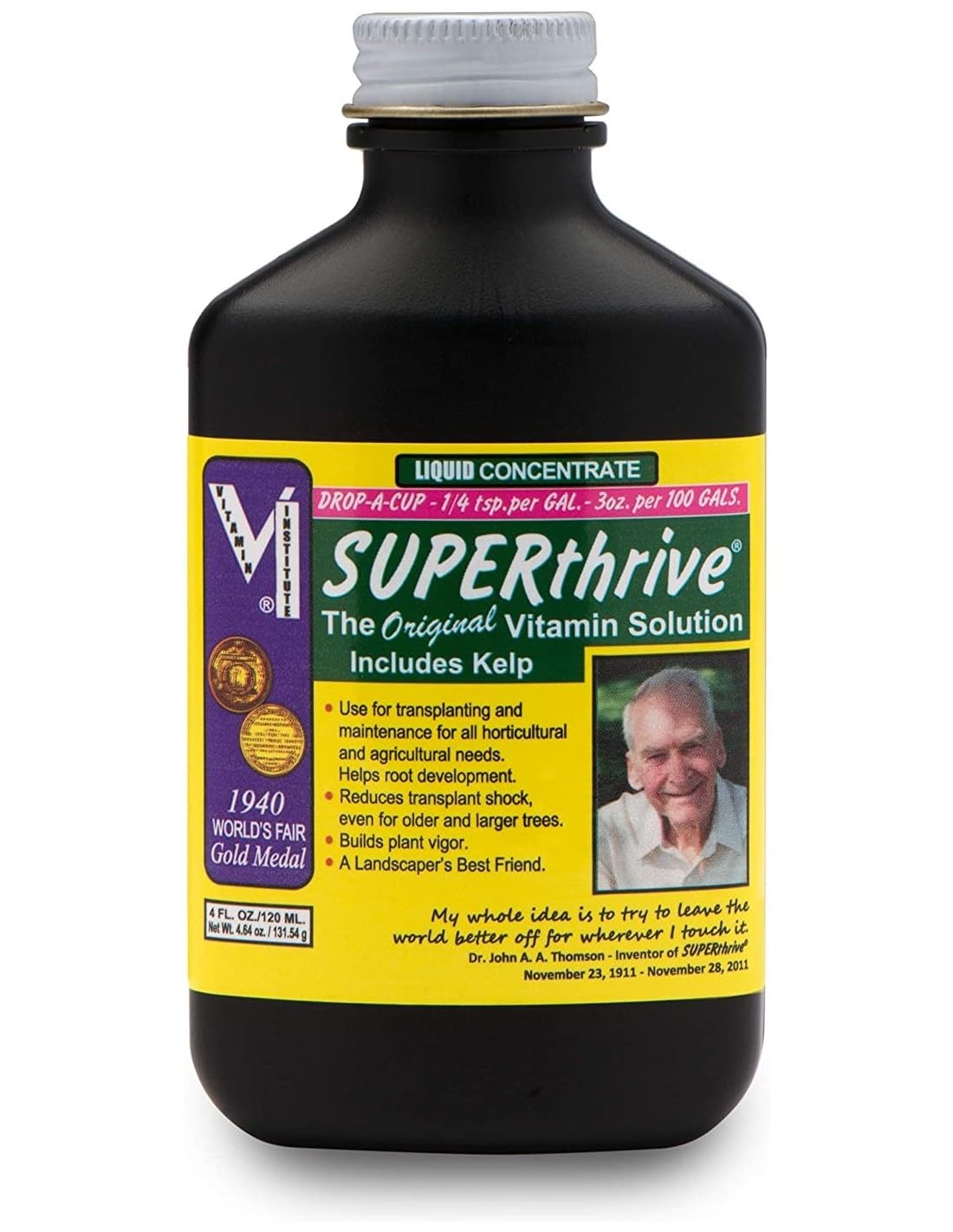 GROWMANIA Fertilizante Super Thrive 480 ML | Estimulador de Plantas y Cultivos | Abono para Crecimiento Plantas