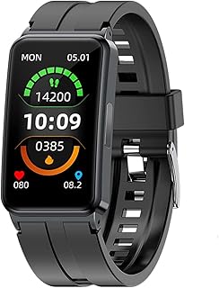 Blood Glucose Monitoring Smart Watch - Fitness Tracker Smartwatch for Android/iOS with Heart Rate, Calorie Step Counter, Sleep Tracker Blood Pressure & Blood Oxygen Monitor Smart Watches for Men Women