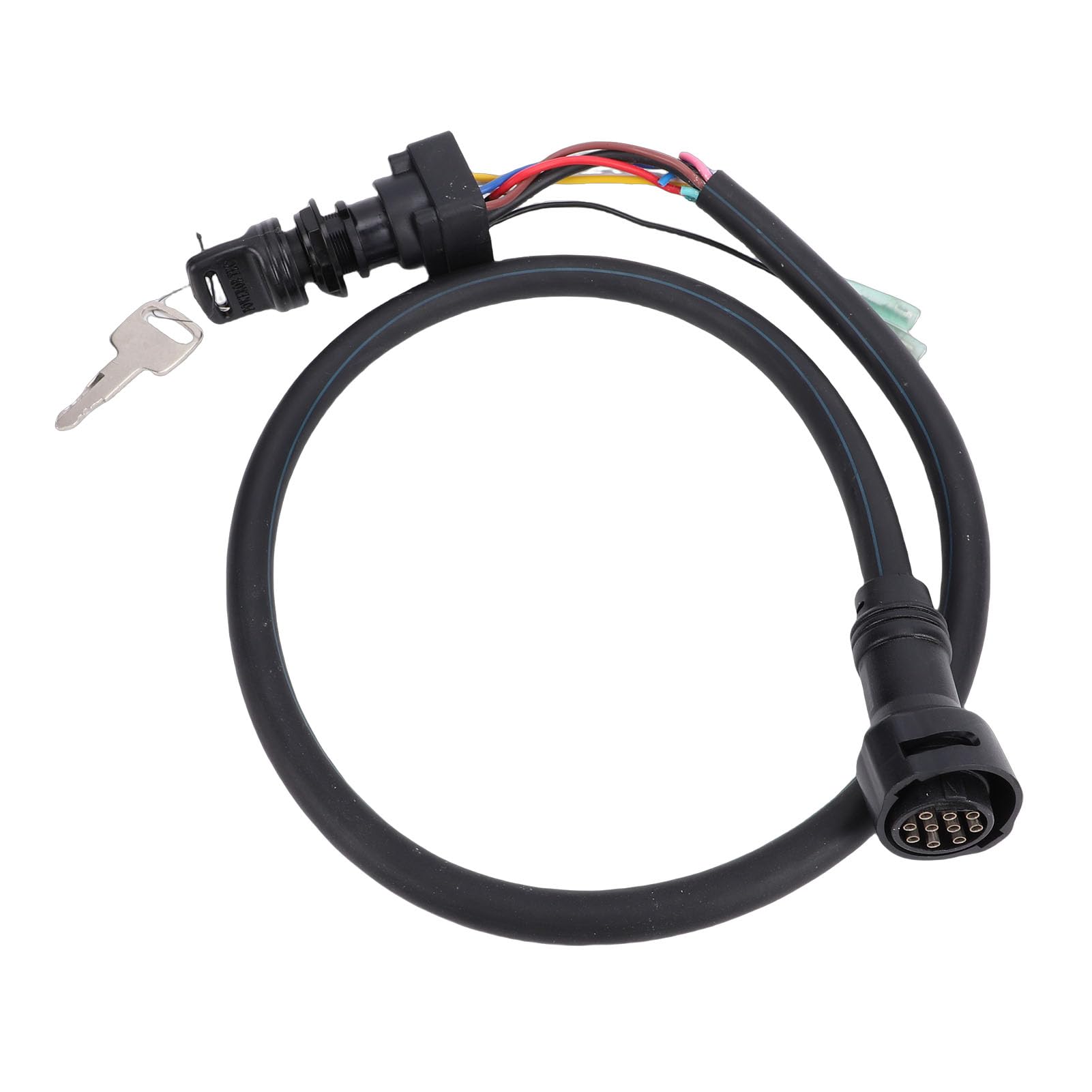 Wyłącznik zapłonu silnika zaburtowego, rozrusznik silnika łodzi z przyłączami typu Plug and Play do wymiany silników zaburtowych