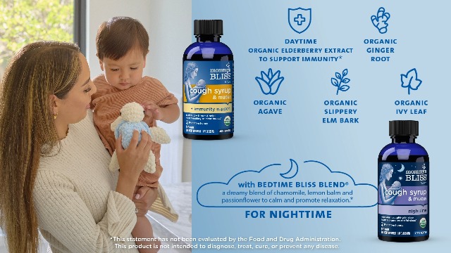 Watch Mommy's Bliss Organic Baby Cough Syrup & Mucus on Amazon Live