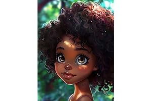 5D Diamond Art Painting African Girl Kits