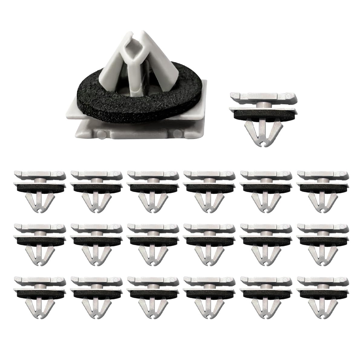 20PCS Rocker Moulding Clip Fender Exterior Trim Clips Replaces 68172491AA 68271803AA 68395627AA 11571175 19352782 Car Accessories for Enclave