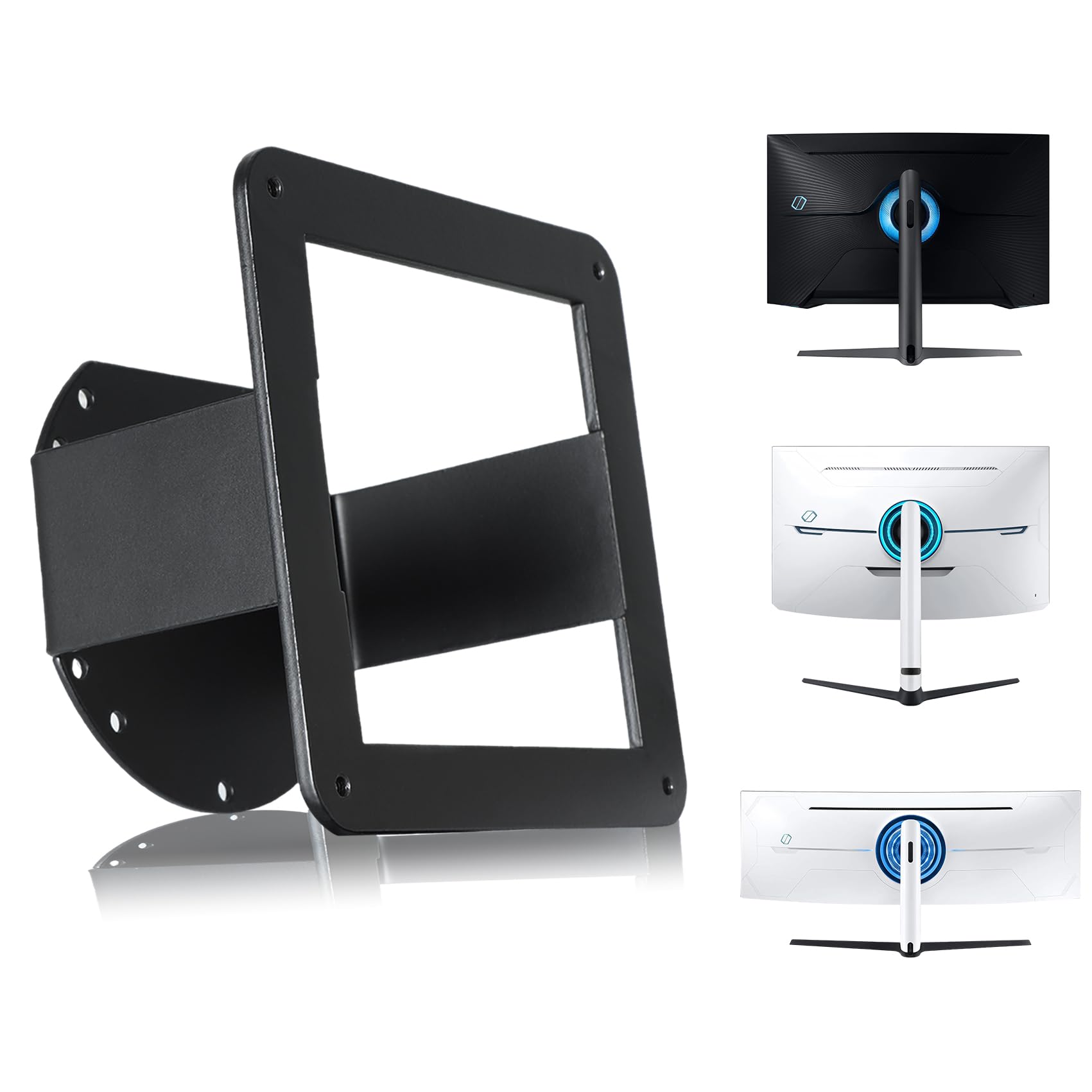L'adattatore Odyssey G7 G8 G9 Vesa Mount è compatibile solo con Samsung Odyssey G7 G8 G9 Series G65B G75T G77T G70A G70B G75NB CJ890 CRG9 CHG70 CHG90 S95UA G85NB G95T G97T Monitor curvo 95NA